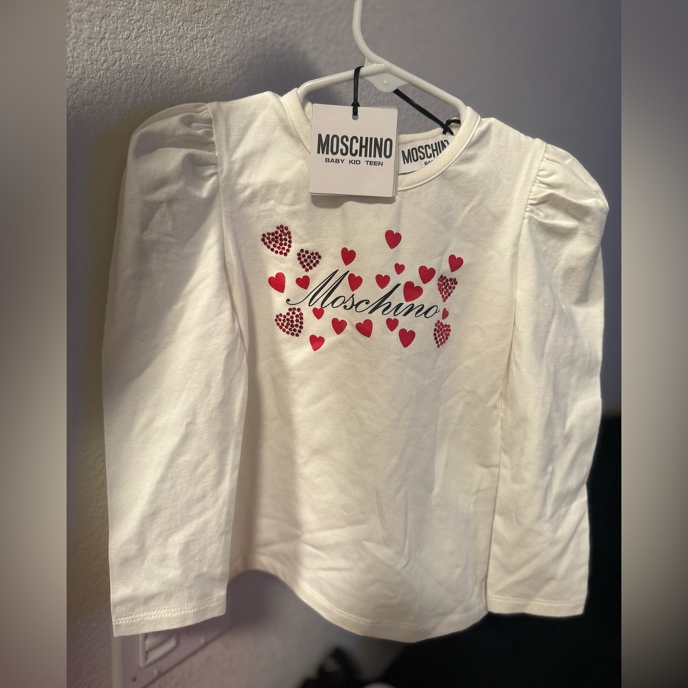 Size 2T Moschino toddler girl outfit